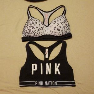 Victoria secret pink sports bra's